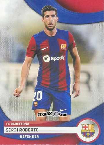 Sticker Sergi Roberto - FC Barcelona 2023-2024 Team Set
 n. 18 - Topps