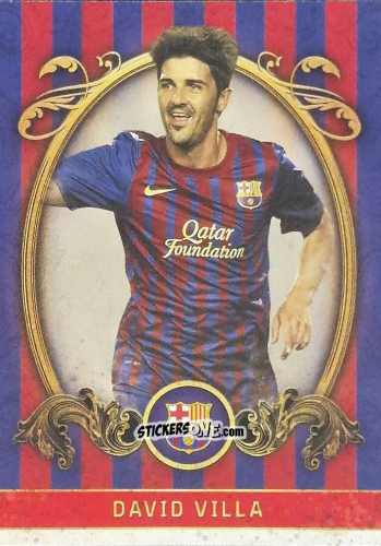 Sticker David Villa - FC Barcelona 2023-2024 Team Set
 n. VB-7 - Topps