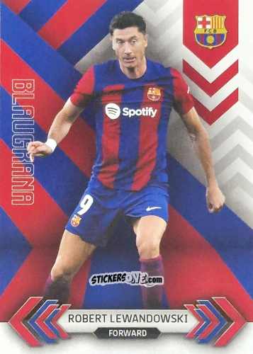 Sticker Robert Lewandowski - FC Barcelona 2023-2024 Team Set
 n. BL-3 - Topps