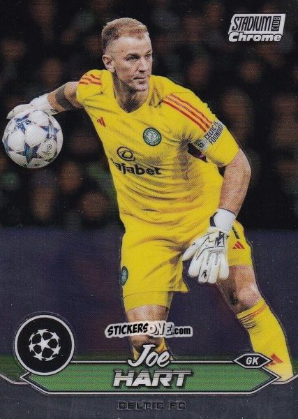 Sticker Joe Hart - Stadium Club Chrome UEFA Club Competitions 2023-2024
 n. 1 - Topps