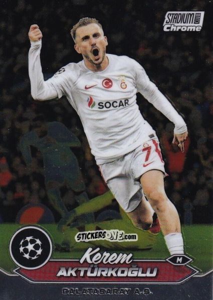 Cromo Kerem Akturkoglu - Stadium Club Chrome UEFA Club Competitions 2023-2024
 n. 3 - Topps