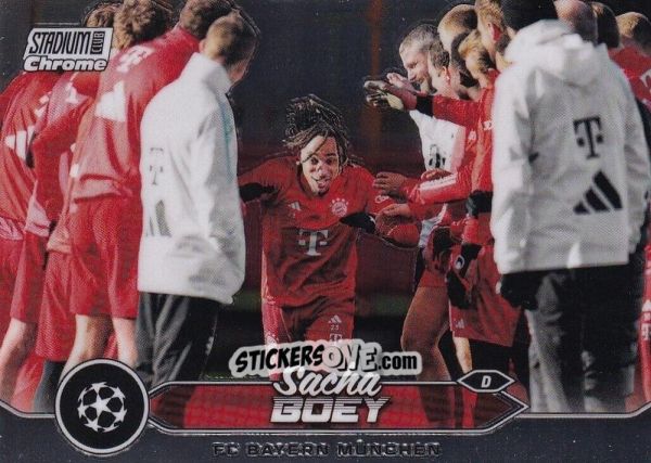 Sticker Sacha Boey - Stadium Club Chrome UEFA Club Competitions 2023-2024
 n. 15 - Topps