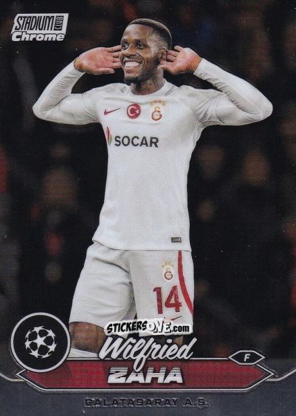 Cromo Wilfried Zaha - Stadium Club Chrome UEFA Club Competitions 2023-2024
 n. 34 - Topps
