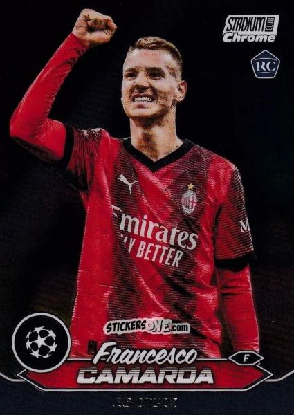 Cromo Francesco Camarda - Stadium Club Chrome UEFA Club Competitions 2023-2024
 n. 36 - Topps