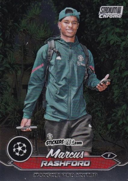 Sticker Marcus Rashford - Stadium Club Chrome UEFA Club Competitions 2023-2024
 n. 39 - Topps