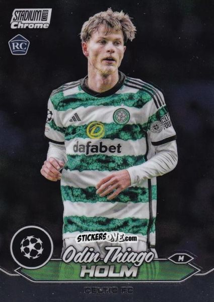 Sticker Odin Thiago Holm - Stadium Club Chrome UEFA Club Competitions 2023-2024
 n. 50 - Topps