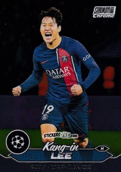 Cromo Kang-in Lee - Stadium Club Chrome UEFA Club Competitions 2023-2024
 n. 51 - Topps