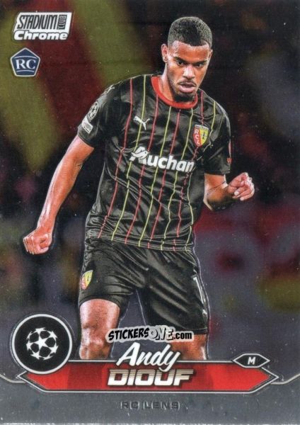 Cromo Andy Diouf - Stadium Club Chrome UEFA Club Competitions 2023-2024
 n. 52 - Topps