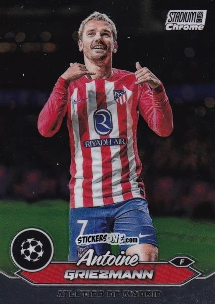 Sticker Antoine Griezmann - Stadium Club Chrome UEFA Club Competitions 2023-2024
 n. 54 - Topps