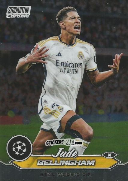 Cromo Jude Bellingham - Stadium Club Chrome UEFA Club Competitions 2023-2024
 n. 55 - Topps