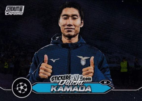 Cromo Daichi Kamada - Stadium Club Chrome UEFA Club Competitions 2023-2024
 n. 61 - Topps