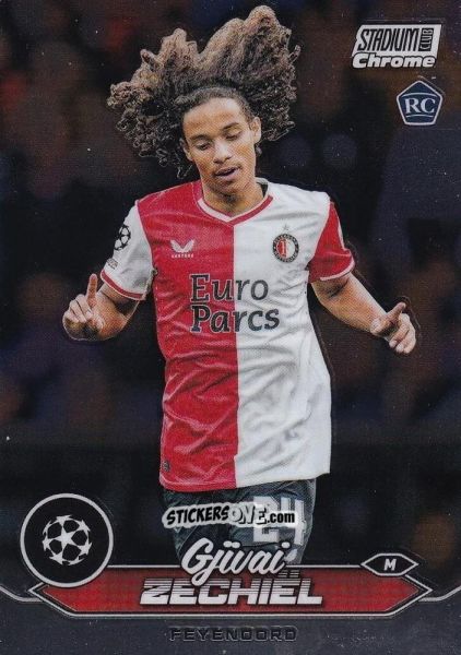 Cromo Gjivai Zechiel - Stadium Club Chrome UEFA Club Competitions 2023-2024
 n. 62 - Topps