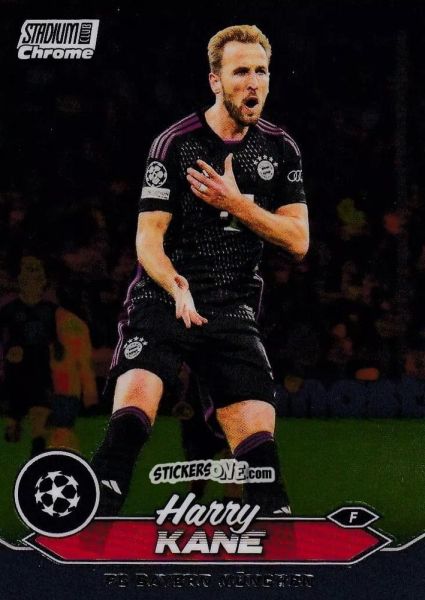 Sticker Harry Kane - Stadium Club Chrome UEFA Club Competitions 2023-2024
 n. 68 - Topps