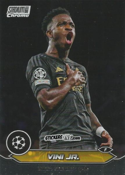Figurina Vini Jr. - Stadium Club Chrome UEFA Club Competitions 2023-2024
 n. 71 - Topps