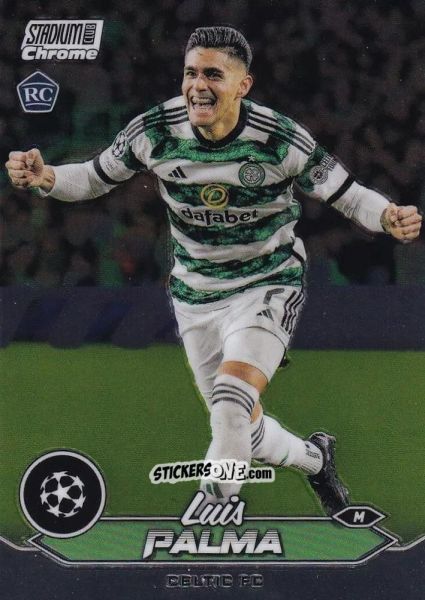 Figurina Luis Palma - Stadium Club Chrome UEFA Club Competitions 2023-2024
 n. 79 - Topps