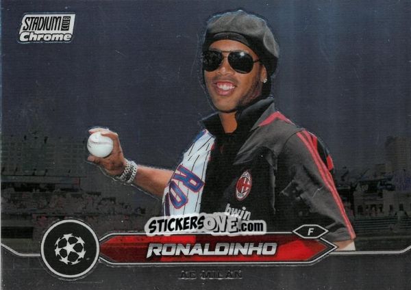 Cromo Ronaldinho - Stadium Club Chrome UEFA Club Competitions 2023-2024
 n. 80 - Topps
