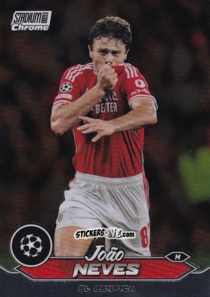 Cromo Joao Neves - Stadium Club Chrome UEFA Club Competitions 2023-2024
 n. 87 - Topps