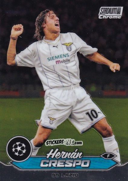 Figurina HernAn Crespo - Stadium Club Chrome UEFA Club Competitions 2023-2024
 n. 94 - Topps