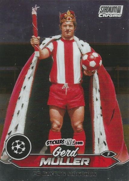 Sticker Gerd Muller - Stadium Club Chrome UEFA Club Competitions 2023-2024
 n. 99 - Topps