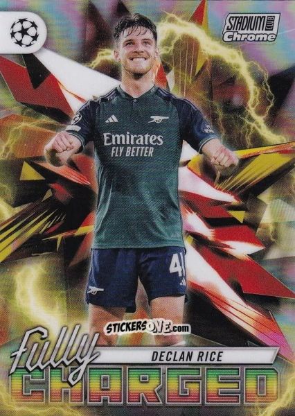 Cromo Declan Rice - Stadium Club Chrome UEFA Club Competitions 2023-2024
 n. FC-DR - Topps