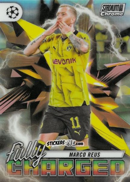 Sticker Marco Reus - Stadium Club Chrome UEFA Club Competitions 2023-2024
 n. FC-MR - Topps