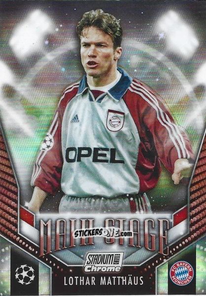 Figurina Lothar Matthäus - Stadium Club Chrome UEFA Club Competitions 2023-2024
 n. MS-LM - Topps