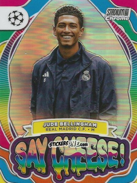 Cromo Jude Bellingham - Stadium Club Chrome UEFA Club Competitions 2023-2024
 n. SC-JB - Topps