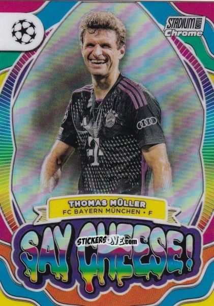 Cromo Thomas Muller - Stadium Club Chrome UEFA Club Competitions 2023-2024
 n. SC-TM - Topps