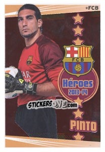 Cromo Pinto - Fc Barcelona 2013-2014 n. 47 - Panini