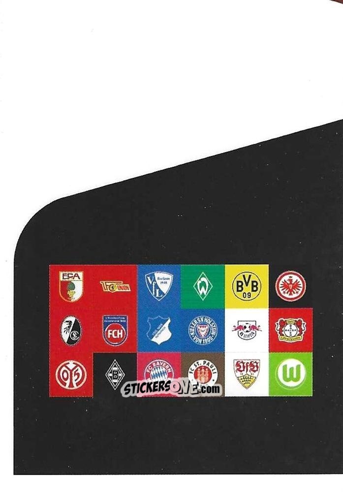 Figurina MA Logo - German Fussball Bundesliga 2024-2025. Match Attax
 n. P7 - Topps