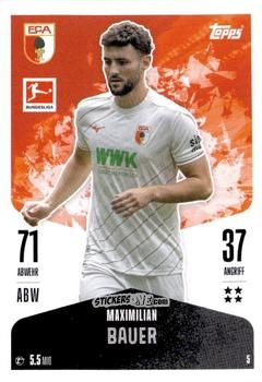 Cromo Maximilian Bauer - German Fussball Bundesliga 2024-2025. Match Attax
 n. 5 - Topps