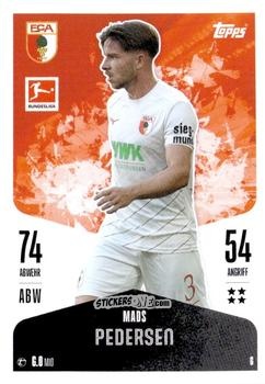 Figurina Mads Pedersen - German Fussball Bundesliga 2024-2025. Match Attax
 n. 6 - Topps