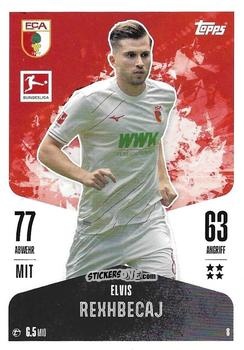 Figurina Elvis Rexhbeçaj - German Fussball Bundesliga 2024-2025. Match Attax
 n. 8 - Topps