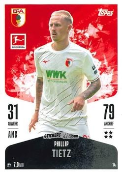 Figurina Philip Tietz - German Fussball Bundesliga 2024-2025. Match Attax
 n. 14 - Topps