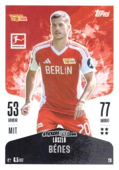 Figurina László Bénes - German Fussball Bundesliga 2024-2025. Match Attax
 n. 26 - Topps