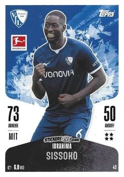 Sticker Ibrahima Sissoko - German Fussball Bundesliga 2024-2025. Match Attax
 n. 43 - Topps