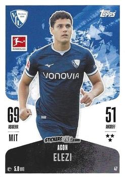 Sticker Agon Elezi - German Fussball Bundesliga 2024-2025. Match Attax
 n. 47 - Topps
