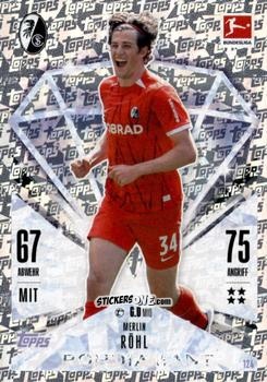 Figurina Merlin Röhl - German Fussball Bundesliga 2024-2025. Match Attax
 n. 124 - Topps