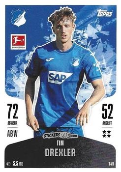 Figurina Tim Drexler - German Fussball Bundesliga 2024-2025. Match Attax
 n. 149 - Topps
