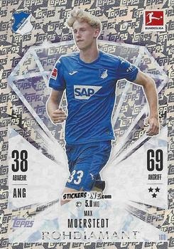 Cromo Max Moerstedt - German Fussball Bundesliga 2024-2025. Match Attax
 n. 160 - Topps
