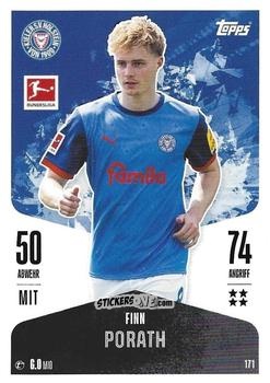 Figurina Finn Porath - German Fussball Bundesliga 2024-2025. Match Attax
 n. 171 - Topps