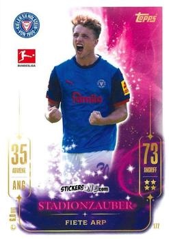 Figurina Fiete Arp - German Fussball Bundesliga 2024-2025. Match Attax
 n. 177 - Topps