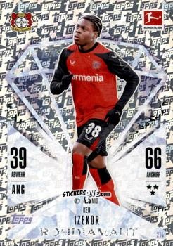 Sticker Ken Izekor - German Fussball Bundesliga 2024-2025. Match Attax
 n. 214 - Topps