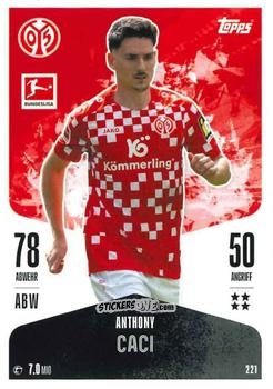 Cromo Anthony Caci - German Fussball Bundesliga 2024-2025. Match Attax
 n. 221 - Topps