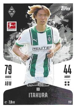 Cromo Ko Itakura - German Fussball Bundesliga 2024-2025. Match Attax
 n. 237 - Topps