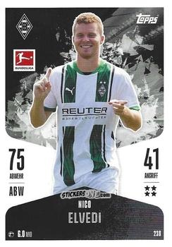 Figurina Nico Elvedi - German Fussball Bundesliga 2024-2025. Match Attax
 n. 238 - Topps