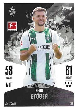 Figurina Kevin Stöger - German Fussball Bundesliga 2024-2025. Match Attax
 n. 240 - Topps