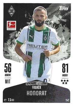 Cromo Franck Honorat - German Fussball Bundesliga 2024-2025. Match Attax
 n. 242 - Topps