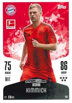 Cromo Joshua Kimmich - German Fussball Bundesliga 2024-2025. Match Attax
 n. 262 - Topps