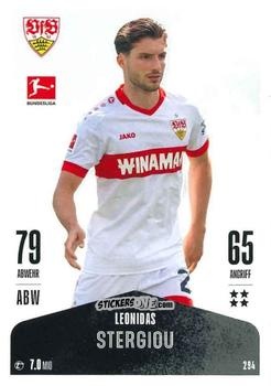 Cromo Leonidas Stergiou - German Fussball Bundesliga 2024-2025. Match Attax
 n. 294 - Topps